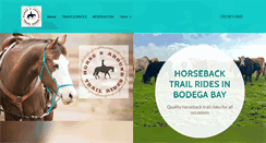 Desktop Screenshot of horsenaroundtrailrides.com